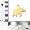 Animal 925 Sterling Silver Pendants STER-Z012-03G-06-3