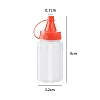 Multi Purpose Plastic Squeeze Dispensing Bottles with Caps PW-WG42449-03-1