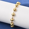 Brass Round Link Chains Bracelets for Women BJEW-H639-12G-1