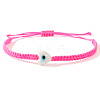 Bohemian Glass Bead Braided Bead Bracelets HV2776-11-1
