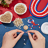 DIY Independence Day Bracelet Making Kit DIY-NB0008-49-3