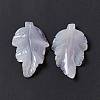 Natural Grey Agate Pendants G-I336-01-24-2