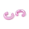 Ring Acrylic Stud Earrings EJEW-P251-22-3