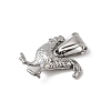 304 Stainless Steel Pendant Rhinestone Settings STAS-B167-14A-P-2