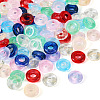  90Pcs 9 Colors Transparent Glass European Beads GLAA-TA0001-79-2
