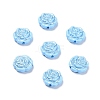 Opaque Acrylic Beads OACR-G016-09K-1
