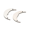201 Stainless Steel Connector Charms STAS-Z162-05P-2