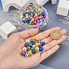 540Pcs 27 Style Spray Painted ABS Plastic Imitation Pearl Beads OACR-TA0001-18-4