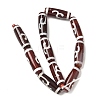 Rice Shape Tibetan Style dZi Beads Strands G-A269-A12-01-3