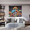 Black Light Mushroom Eyeball Wall Tapestry JX151B-5