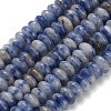 Natural Blue Spot Jasper Beads Strands G-Z110-B14-2x4mm-2