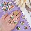 16Pcs 16 Styles PVC Mobile Dustproof Plugs HJEW-FH00212-3