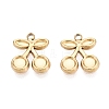 304 Stainless Steel Charms STAS-N125-25H-G-1