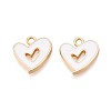 Alloy Enamel Pendants PALLOY-T092-27G-02-1
