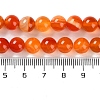 Natural Striped Agate/Banded Agate Beads Strands G-Z060-A01-B17-5