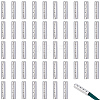 150Pcs Brass Aglets for Shoelaces KK-CY0001-14P-1