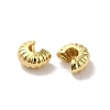 Brass Crimp Beads Covers X-FIND-Z039-13B-G-1