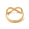 Ion Plating(IP) 201 Stainless Steel Infinity Finger Ring for Women RJEW-G266-13G-2