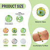 180Pcs 6 Colors Transparent Electroplate Glass Beads EGLA-TA0013-62-4
