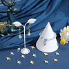 32Pcs 2 Colors Alloy Enamel Pendants ENAM-SC0005-63-4