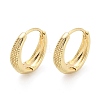 Textured Brass Hoop Earrings EJEW-Z102-20G-4