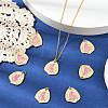 8Pcs Rack Plating Brass Enamel Pendants KK-BBC0020-68-5