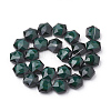 Opaque Solid Color Glass Beads Strands GLAA-N032-01A-2