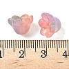 Transparent Glass Beads Caps X-GLAA-B028-01B-3