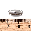 Barrel 304 Stainless Steel Magnetic Clasps STAS-D382-03C-P-3