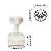 Plastic Stamps DIY-WH0350-001-2