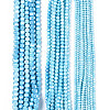 Anti-Tarnish Electroplate Glass Beads Strands EGLA-ZX010-8mm-15-2