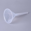 Plastic Funnel Hopper AJEW-WH0109-04B-2