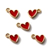 10Pcs Brass Enamel Pendants KK-SZ0005-64-1