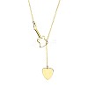 Simple and Stylish Stainless Steel Lariat Necklaces WC5409-7-1