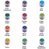 12 Colors Glass Seed Beads SEED-PH0007-03-4