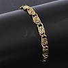 6MM 304 Stainless Steel Lumachina Chain Bracelets SA-CBA2696-14G-2