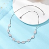 304 Stainless Steel Strawberry Link Chain Necklaces for Women NJEW-JN05804-02-1