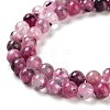 Natural Cherry Blossom Agate Beads Strands G-B076-A02-01-4