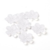 5-Petal Transparent Acrylic Bead Caps OACR-A017-12-4