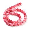 Natural White Jade Beads Strands G-H028-A09-09-3