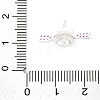 Brass Micro Pave Cubic Zirconia Peg Bails Pin Charms KK-A240-03S-3