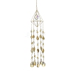 Rough Raw Natural Citrine Wind Chime HJEW-P015-06-1
