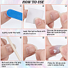 1Set Plastic Full Cover Press On False Nails MRMJ-CP0001-69-5