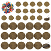 60Pcs 2 Styles Iron Brooch Base Settings FIND-NB0007-19-1