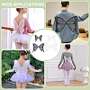 12Pcs 4 Styles Polyester Butterfly Wings FIND-FG0005-18-5