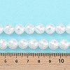 Electroplated Shell Pearl Beads Strands BSHE-C007-A01-01-5