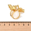 Brass Cuff Rings for Women RJEW-Z097-01G-01-3