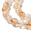 Heated Natural Citrine Beads Strands G-S362-105B-6