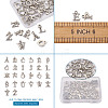 Alloy Rhinestone Charms ALRI-TA0001-04P-24