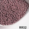 Opaque 11/0 Glass Seed Beads SEED-I013-2mm-RR52-1